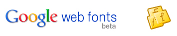 Logo google web fonts