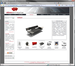 D&eacute;monstration site Internet